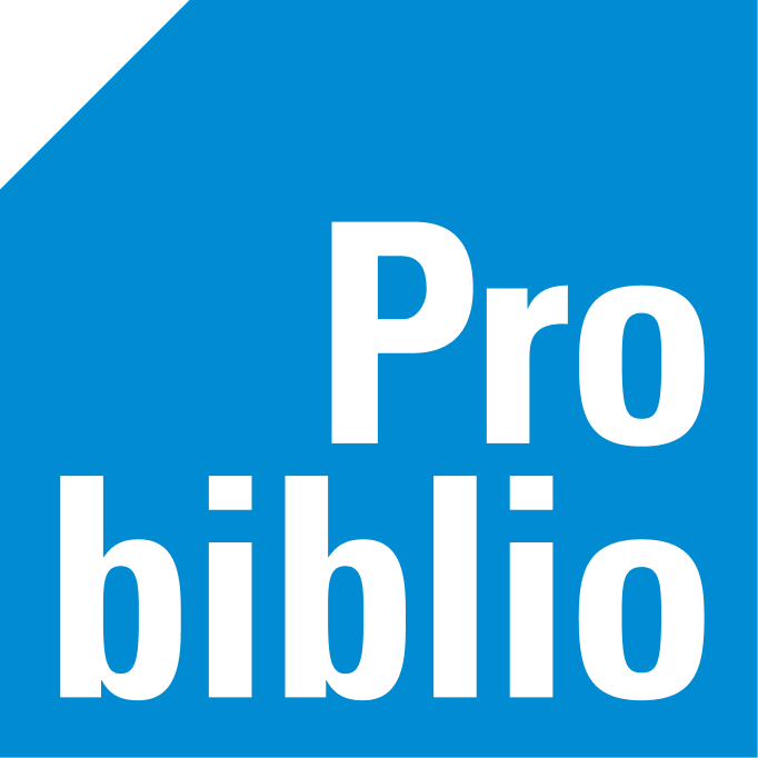 Logo van Probiblio. Als je hier klikt ga je naar de home pagina.