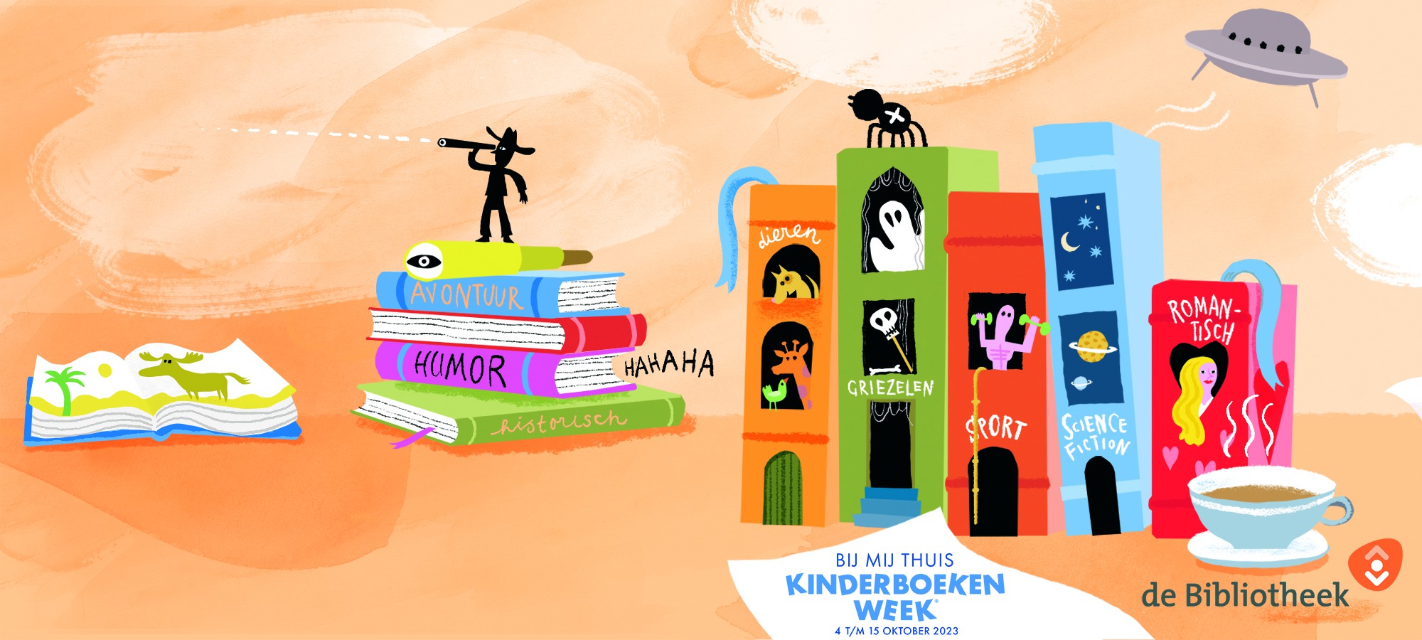 Illustratie bij Kinderboekenweekprogramma 2023